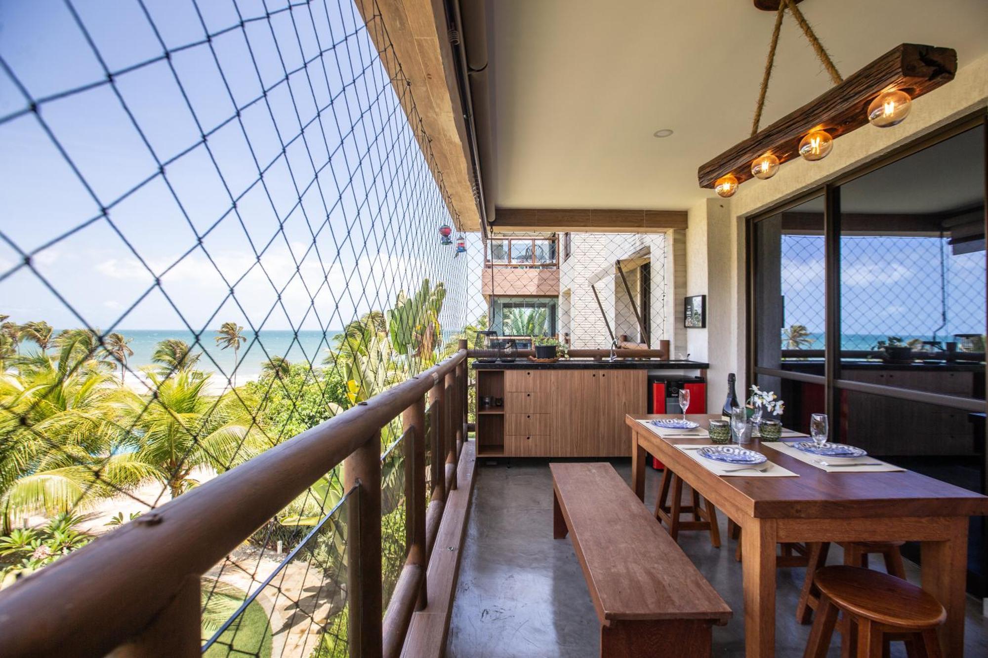 Cumbuco Wai Wai Apartamento Com Vista Para O Mar Kültér fotó