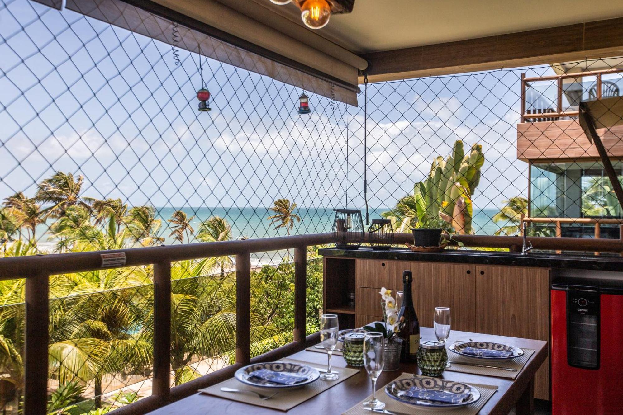 Cumbuco Wai Wai Apartamento Com Vista Para O Mar Kültér fotó